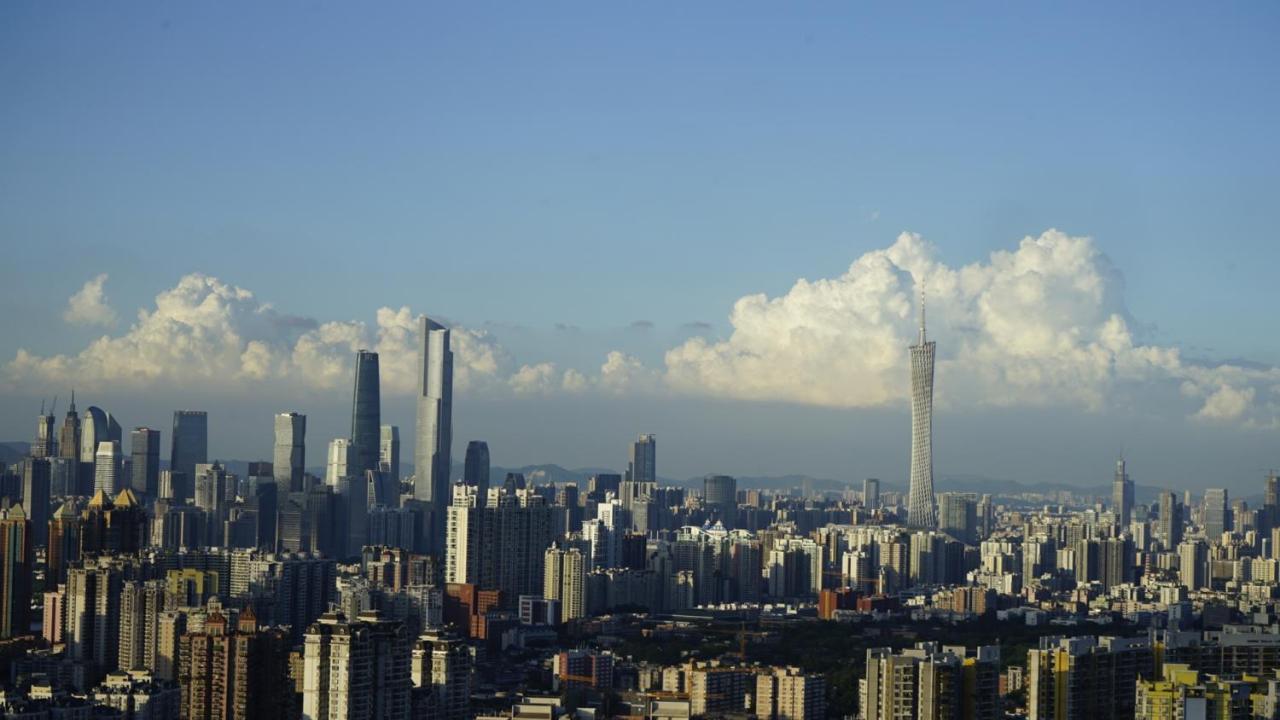 Guangzhou City Inn Hotel Apartment Changgang Exterior foto